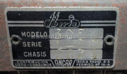 3C5 serie L-50; Iberia Radio SA; (ID = 1030081) Radio