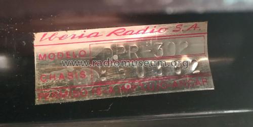 Radio-Fono DPR-302; Iberia Radio SA; (ID = 2816802) Radio