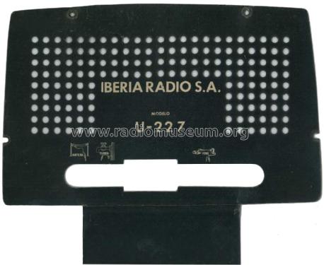 U-227; Iberia Radio SA; (ID = 1325008) Radio