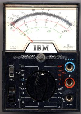 Volt-Ohm-Milliammeter IBM 1749231; IBM; Armonk, N.Y. (ID = 1281772) Equipment