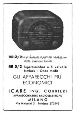 RR5/2; ICARE I.C.A.R.E., (ID = 2675941) Radio