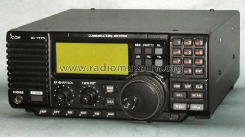 IC-R75 Amateur-R Icom, Inoue Communication Equipment Corp.; Osaka 