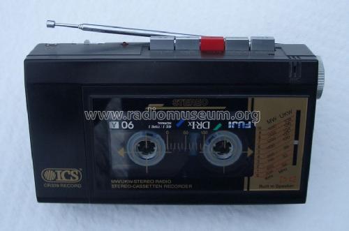 MW/UKW Stereo Radio Stereo Cassetten Recorder CR329; ICS/SEC Selectronic (ID = 1371118) Radio