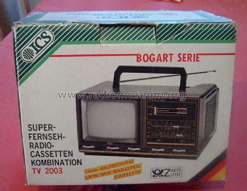 Bogart Serie 5' TV-Cassette-Radio TV 2003; ICS/SEC Selectronic (ID = 1563912) TV Radio