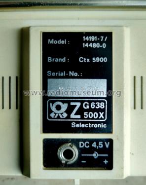 Traveller CTX 5900 14191-7 / 14480-0; ICS/SEC Selectronic (ID = 2903782) Radio