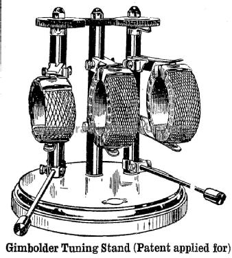 Gimholder Tuning Stand ; Igranic Electric Co. (ID = 1083723) Bauteil