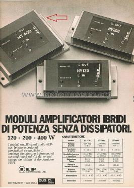 Hybrid Amplifier Module HY 400; ILP Electronics (ID = 2828488) Ampl/Mixer