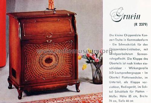 Gracia R2379 Ch= Concertino 9; Ilse-Werke, Ilse & (ID = 770247) Radio