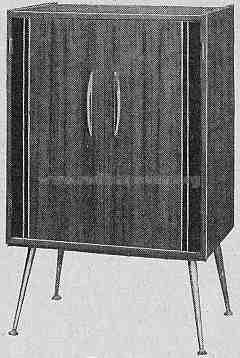 Iris R2250 Ch= Illustraphon 953; Ilse-Werke, Ilse & (ID = 317254) Television