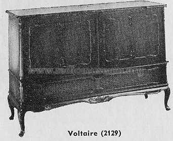 Voltaire 2129 Ch= Opus 2550MX; Ilse-Werke, Ilse & (ID = 290990) TV Radio