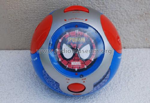 Spiderman Radio Alarm Clock 550032 Radio IMC Toys S.A;