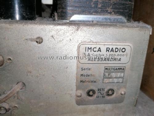 Multigamma IF871 N; Imca Radio; (ID = 2816819) Radio