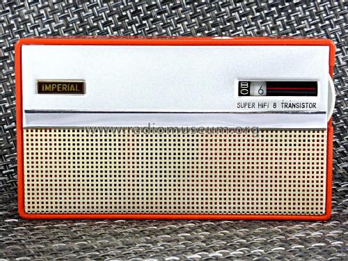 Imperial Super HiFi 8 Transistor; Imperial post WW2; (ID = 2333647) Radio