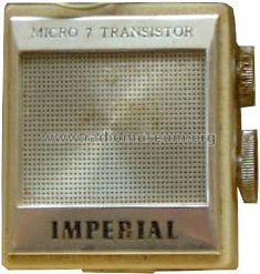 Micro 7 Transistor ; Imperial post WW2; (ID = 829169) Radio