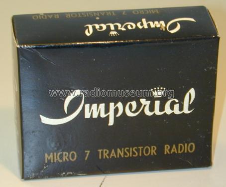 Micro 7 Transistor ; Imperial post WW2; (ID = 872144) Radio