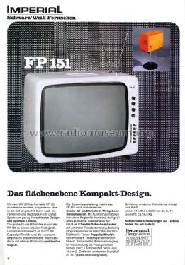 FP151 Ch= M100; Imperial Rundfunk (ID = 1602073) Television