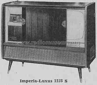 Imperia Luxus 1223S Ch= J609 TV-Ch= 1223; Imperial Rundfunk (ID = 323255) TV Radio