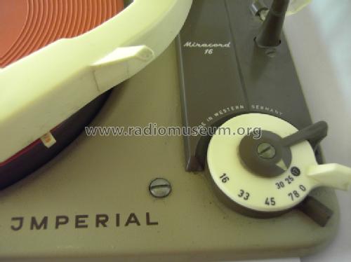 Miracord 16; Imperial Rundfunk (ID = 680576) Sonido-V