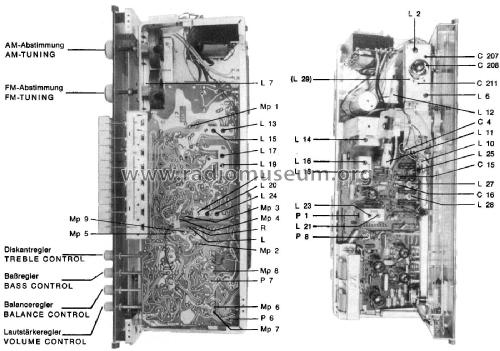 Rundfunk-Chassis J864 FM-Stereo; Imperial Rundfunk (ID = 1904666) Radio