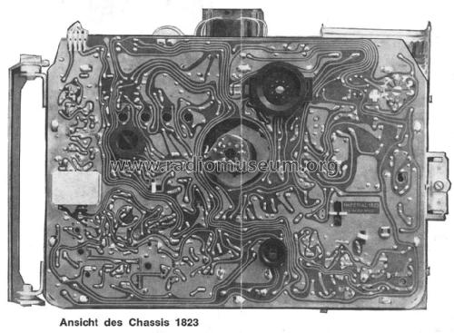 S/W Fernsehempfänger Chassis Ch= 1823; Imperial Rundfunk (ID = 1929622) Television