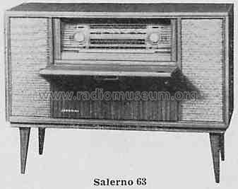 Salerno 63 Ch= 611K; Imperial Rundfunk (ID = 323428) Radio