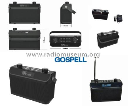 DRM/AM/FM Receiver GR-228BP; Gospell Digital (ID = 2854734) Radio