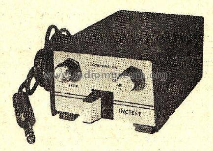 Manipulador eletrônico - Electronic Keyer ; Inctest Indústria de (ID = 1965866) Morse+TTY