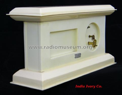 Radio Clock Case Crystal Set ; India Ivory Company; (ID = 2000519) Crystal