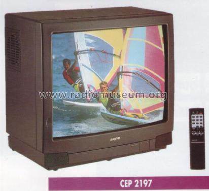 CEP 2197 Ch=2079 Serie EC-1 LC; Sanyo España, Eurotr (ID = 2084183) Television