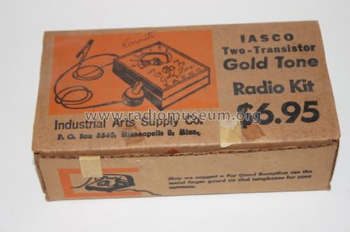 Gold Tone Two-Transistor ; Industrial Arts (ID = 2990907) Kit