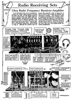 Ultra Receiver 401 & Ultra A.F. Amplifier B403 ; Industrial Radio (ID = 1444677) Radio