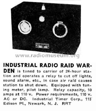 Raid Warden ; Industrial Timer (ID = 1172841) Radio