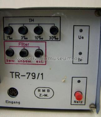 Tonschwankungsmessgerät TR-79/1; Rationalisierungsmit (ID = 2003121) Equipment