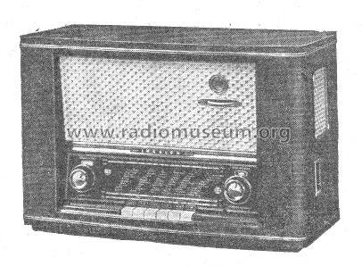 Klaviertasten-Super UKW-855-3D-GW; Ingelen, (ID = 49274) Radio