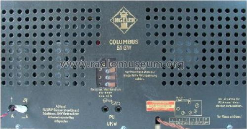 Columbus 51GW; Ingelen, (ID = 511922) Radio