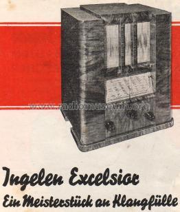 Excelsior W Oktoden-Super; Ingelen, (ID = 54373) Radio