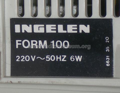 Form 100; Ingelen, (ID = 1078755) Radio