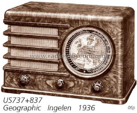 Geographic US737WG; Ingelen, (ID = 1729) Radio