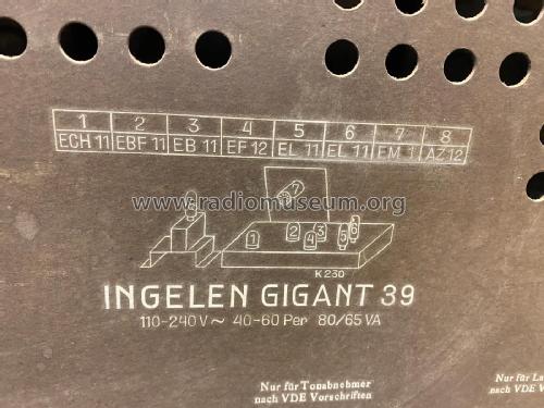 Gigant 39 ; Ingelen, (ID = 2669073) Radio