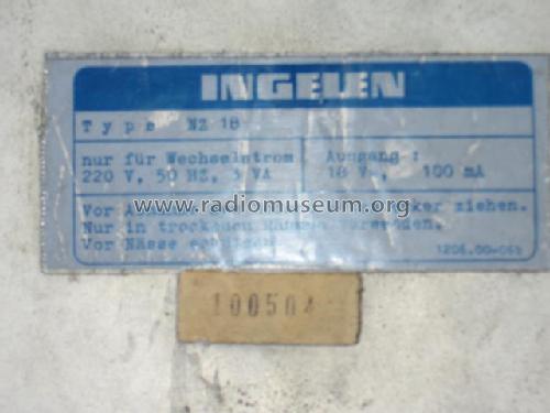 Portable Netzzusatz NZ-18; Ingelen, (ID = 106072) Strom-V
