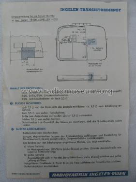 Portable Netzzusatz NZ9; Ingelen, (ID = 353327) Aliment.