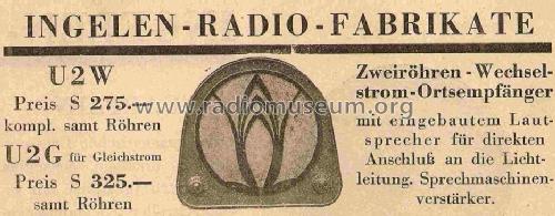 U2W ; Ingelen, (ID = 821920) Radio