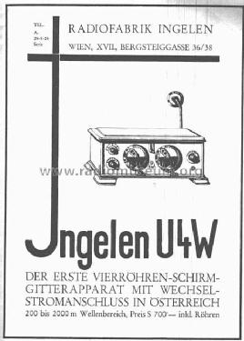 U4W; Ingelen, (ID = 10290) Radio