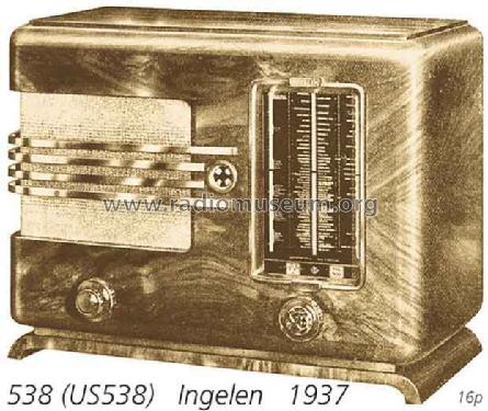 U - Super 538W; Ingelen, (ID = 1733) Radio