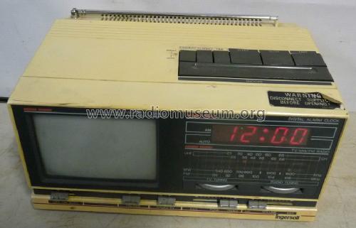 Television Digital Alarm Clock TV/MW/FM Radio XK510; Ingersoll Ltd.; (ID = 1703210) TV Radio