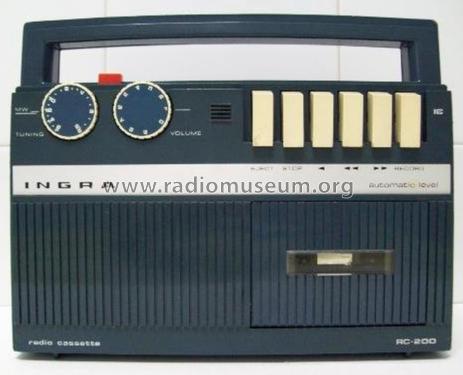 RC-200; Ingra; Barcelona (ID = 1385933) Radio