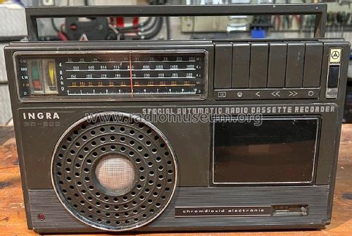 Special Automatic Radio Cassette Recorder RC-800; Ingra; Barcelona (ID = 3089355) Radio