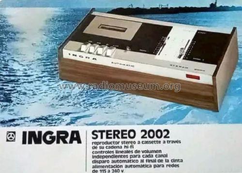 Stereo 2002; Ingra; Barcelona (ID = 3089168) R-Player