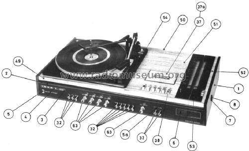 Stereomatic 8008; Ingra; Barcelona (ID = 1017615) Radio