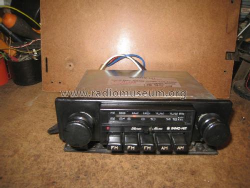 AM/FM Push Button Stereo Car Radio AU-258; Inno-Hit Innohit (ID = 1988417) Car Radio